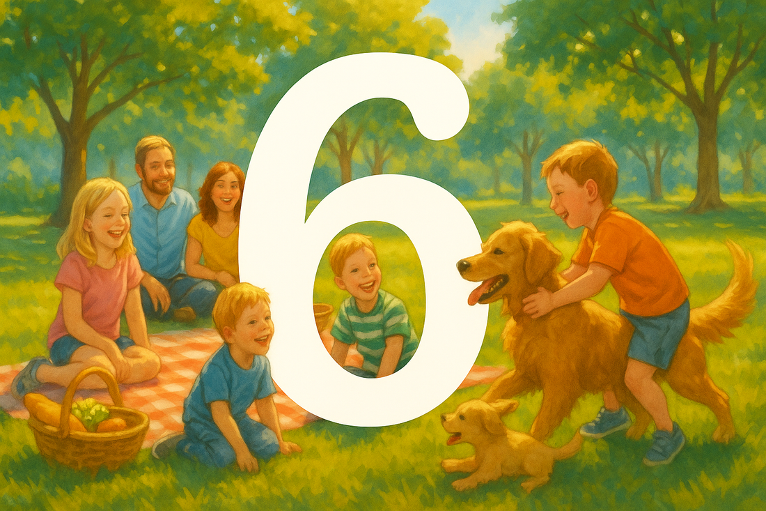 Praktinė Numerologija. Pažinkime skaičius: 6