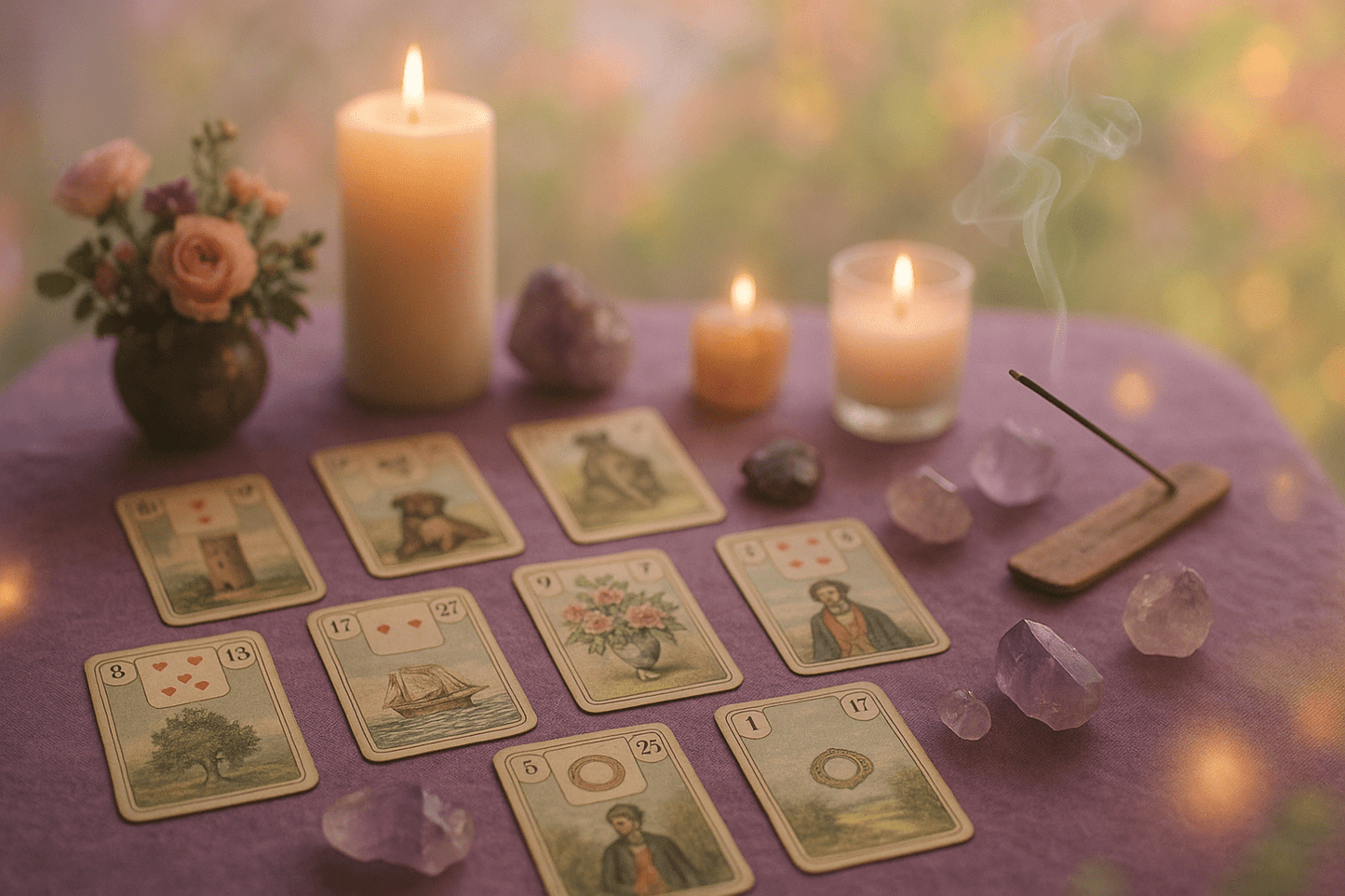 Intuityvus kortų skaitymas be klausimo - Būrimo paslauga (kortomis)