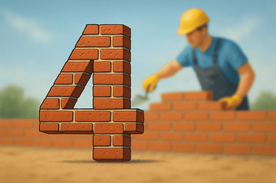 Praktinė Numerologija. Pažinkime skaičius: 4 - DU PASAULIAI