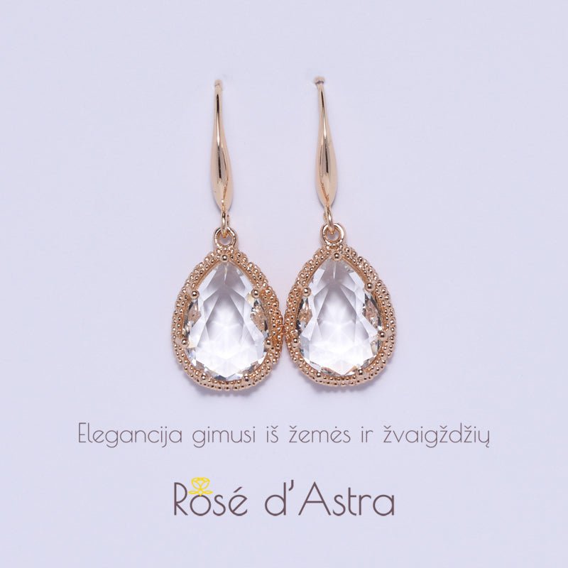 Auskarai "Gera Nuotaika" - Rankų darbo gaminiai