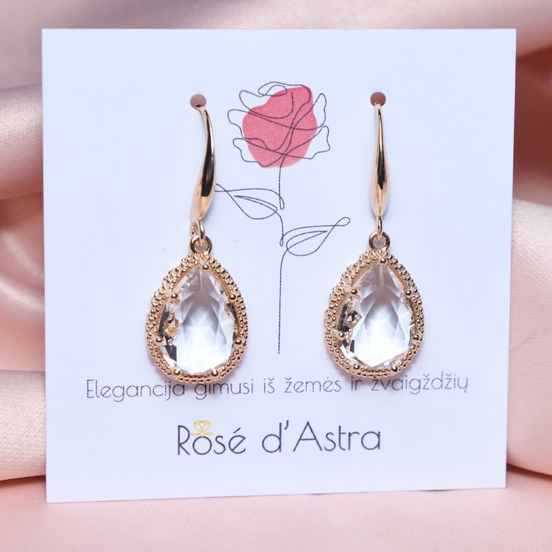 Auskarai "Gera Nuotaika" - Rankų darbo gaminiai