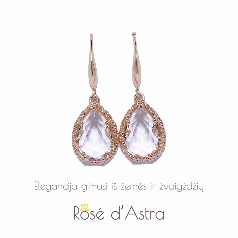 Auskarai "Gera Nuotaika" - Rankų darbo gaminiai