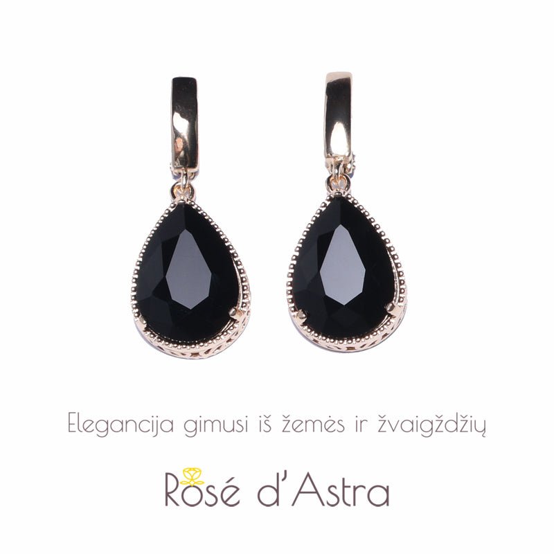 Auskarai "Kerai" - Rankų darbo gaminiai