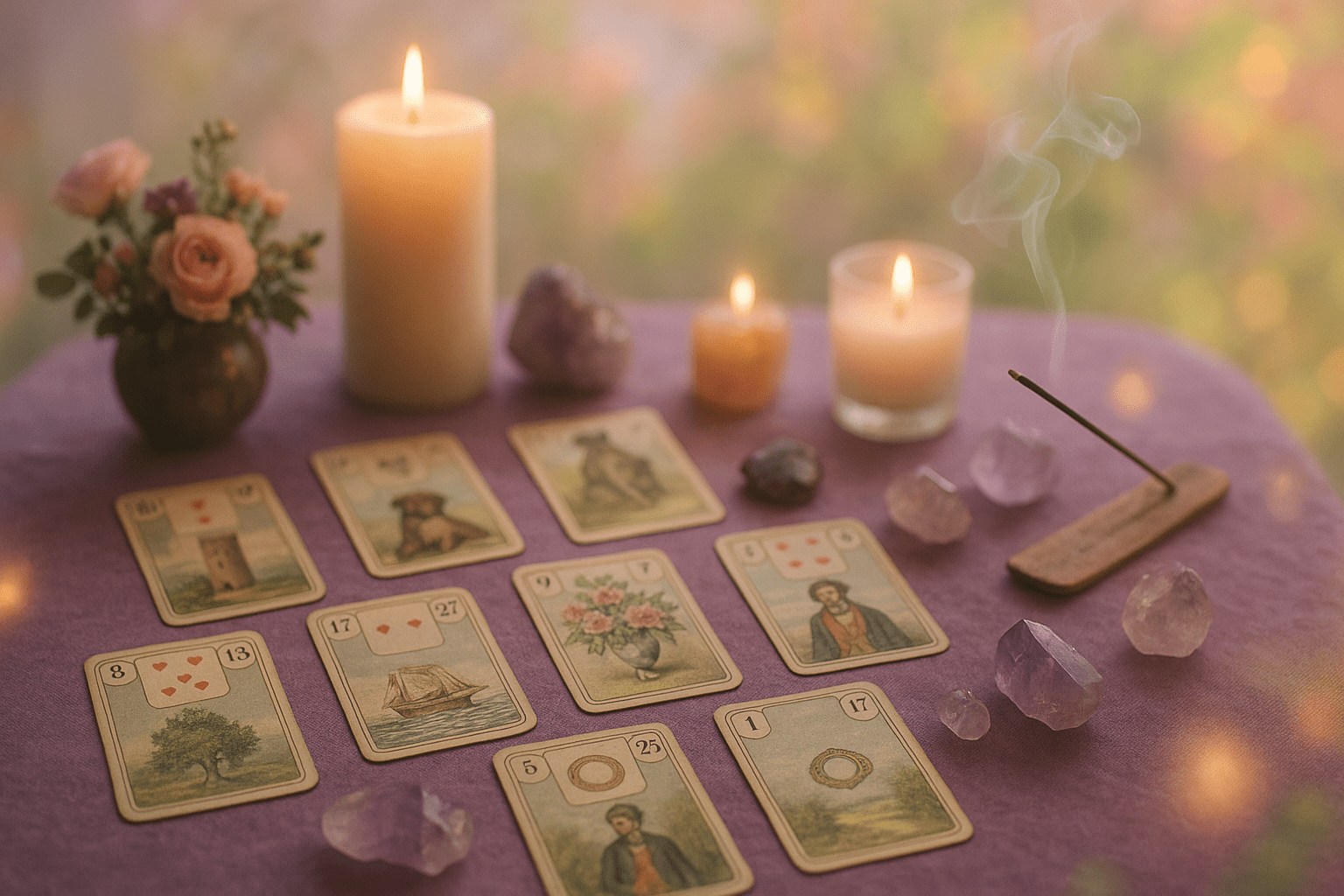 Intuityvus kortų skaitymas be klausimo - Būrimo paslauga (kortomis)