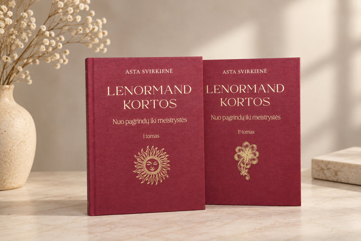 Lenormand kortos. I–II tomų komplektas