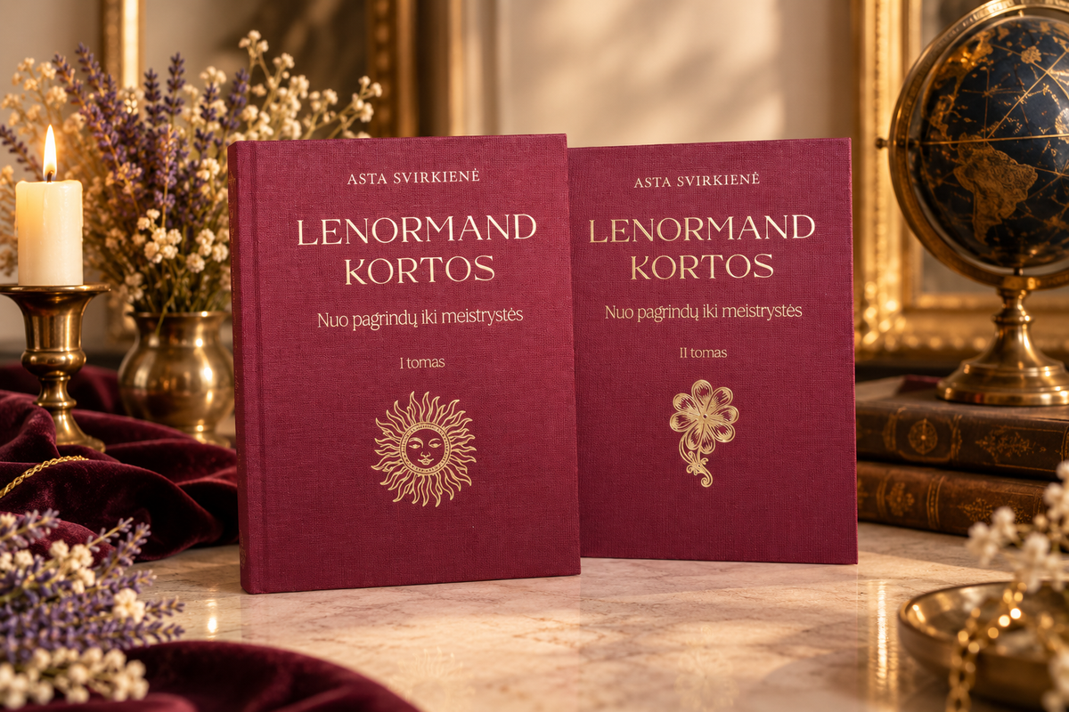 Lenormand kortos. Kolekcinis I–II tomų komplektas