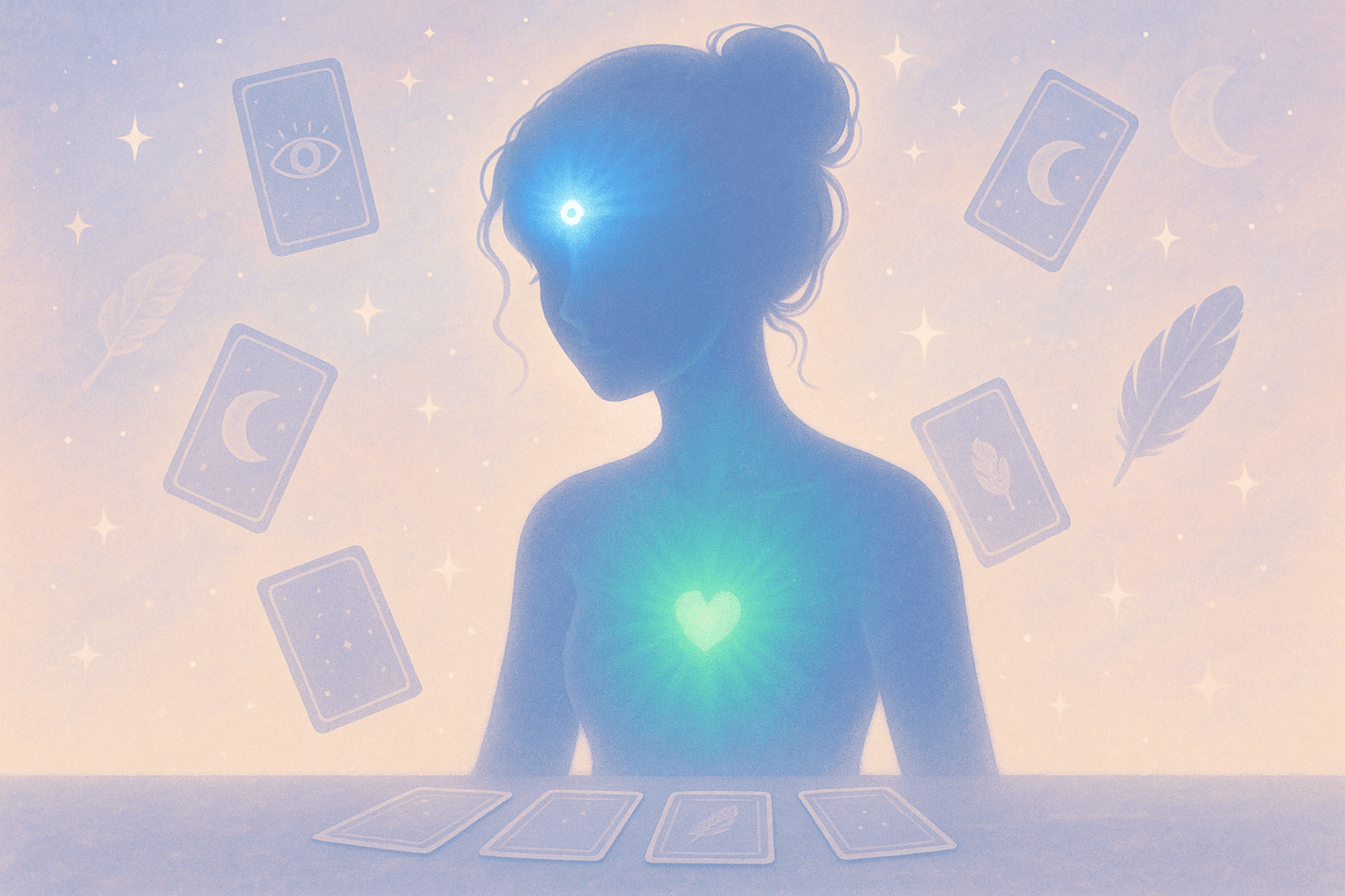 Kortų skaitymas - Ar turi stiprią intuiciją? - Būrimo paslauga (kortomis)