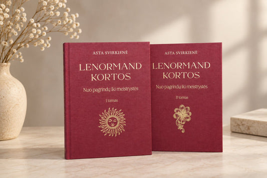 Lenormand kortos. I–II tomų komplektas -