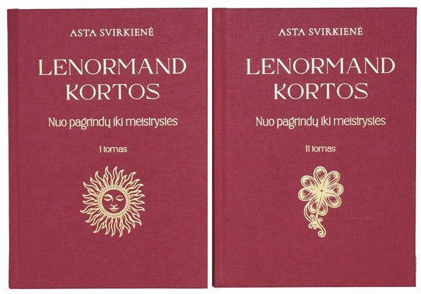 Lenormand kortos. I–II tomų komplektas -