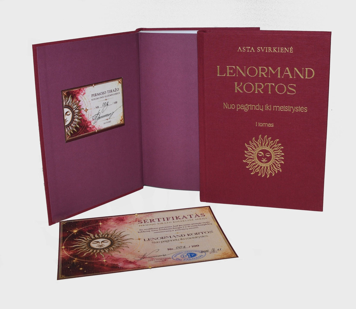 Lenormand kortos. Kolekcinis I–II tomų komplektas -