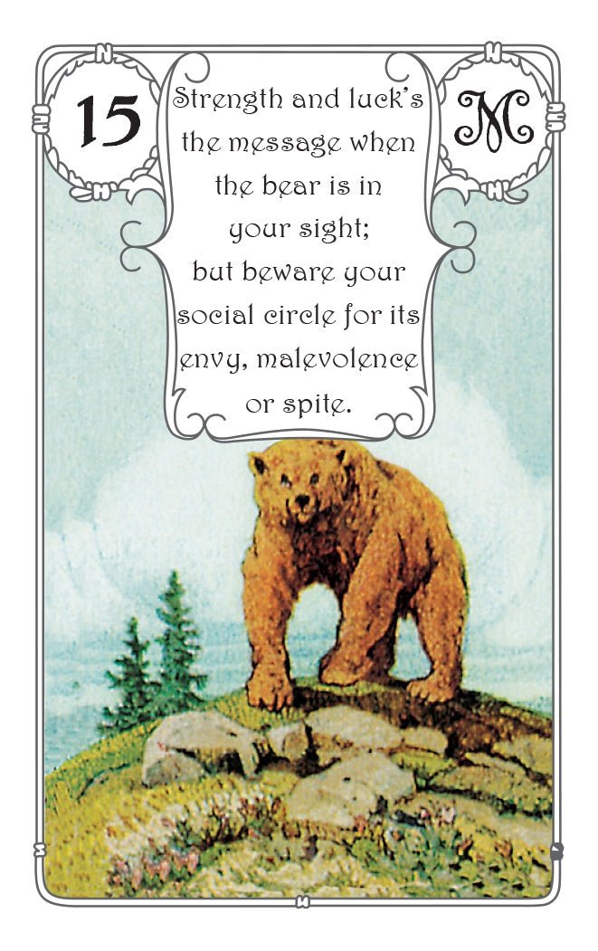 Mlle Lenormand – Red Owl - Ezoterinės prekės