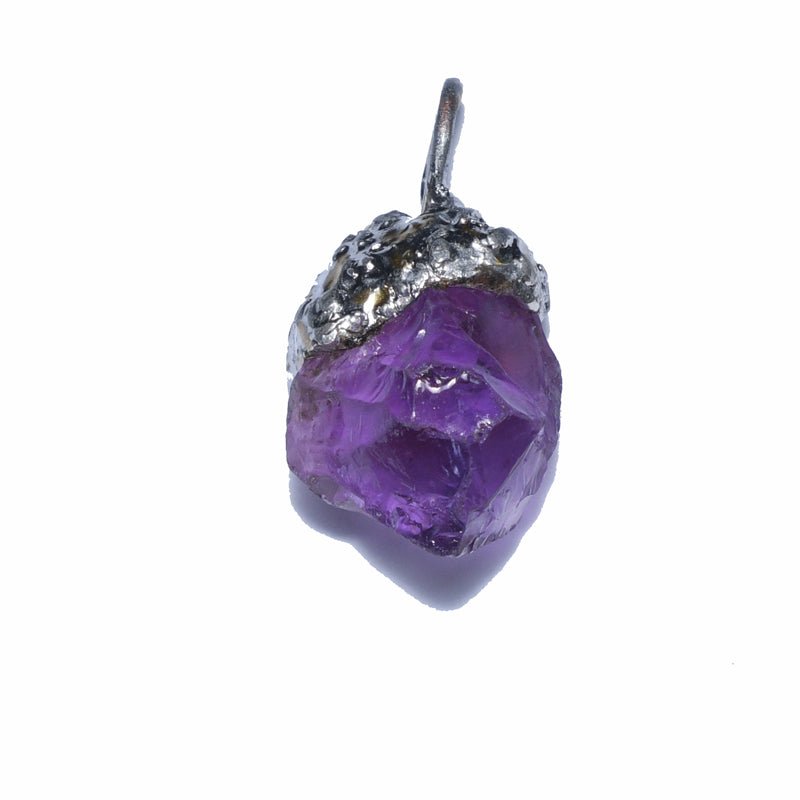 Pakabukas su Ametistu “Mažasis Sargybinis" - Rankų darbo gaminiai