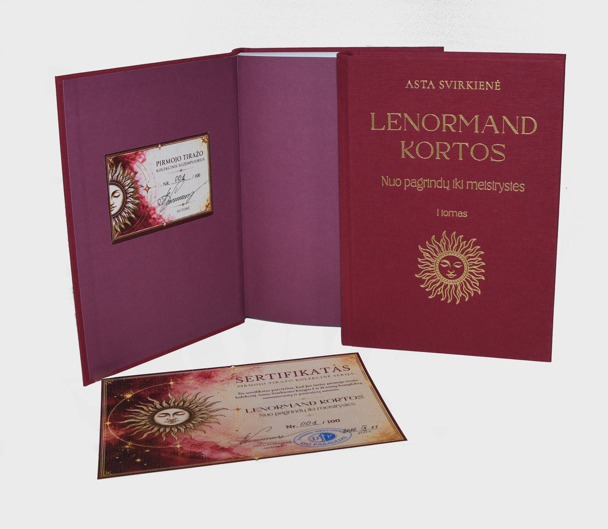 Lenormand kortos. Kolekcinis I–II tomų komplektas