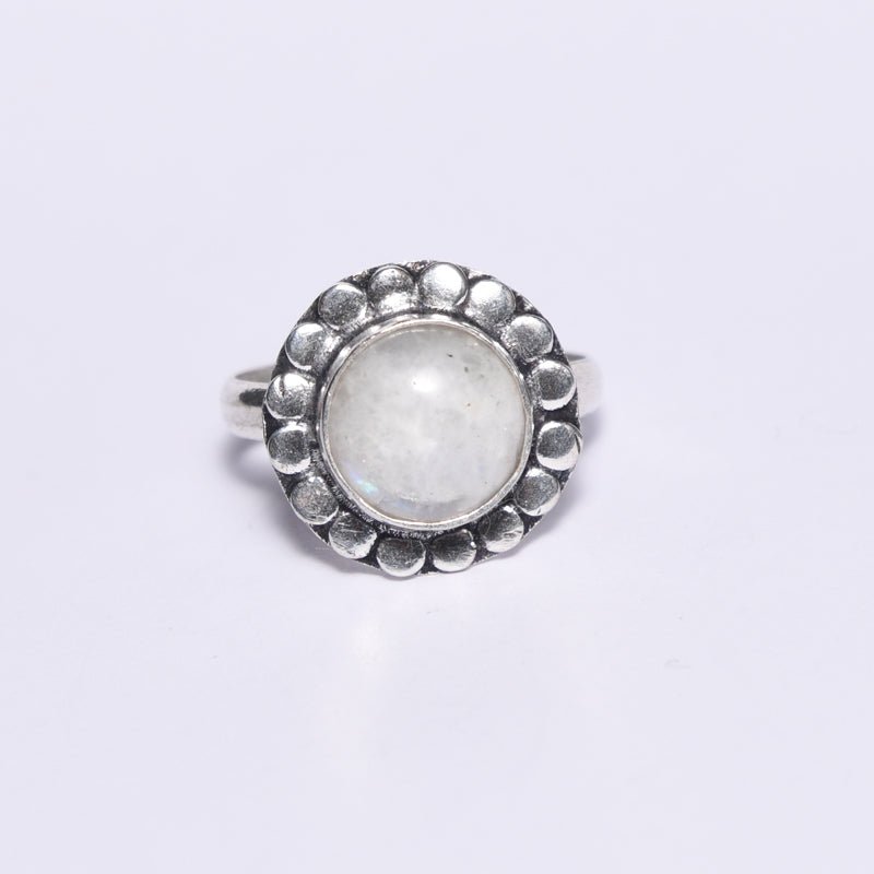 Žiedas su Mėnulio akmeniu - 