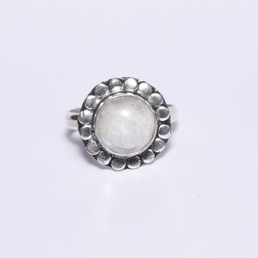 Žiedas su Mėnulio akmeniu - 