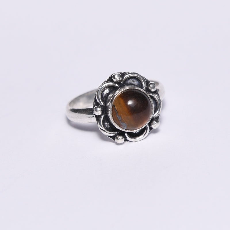 Žiedas su Tigro akimi - 