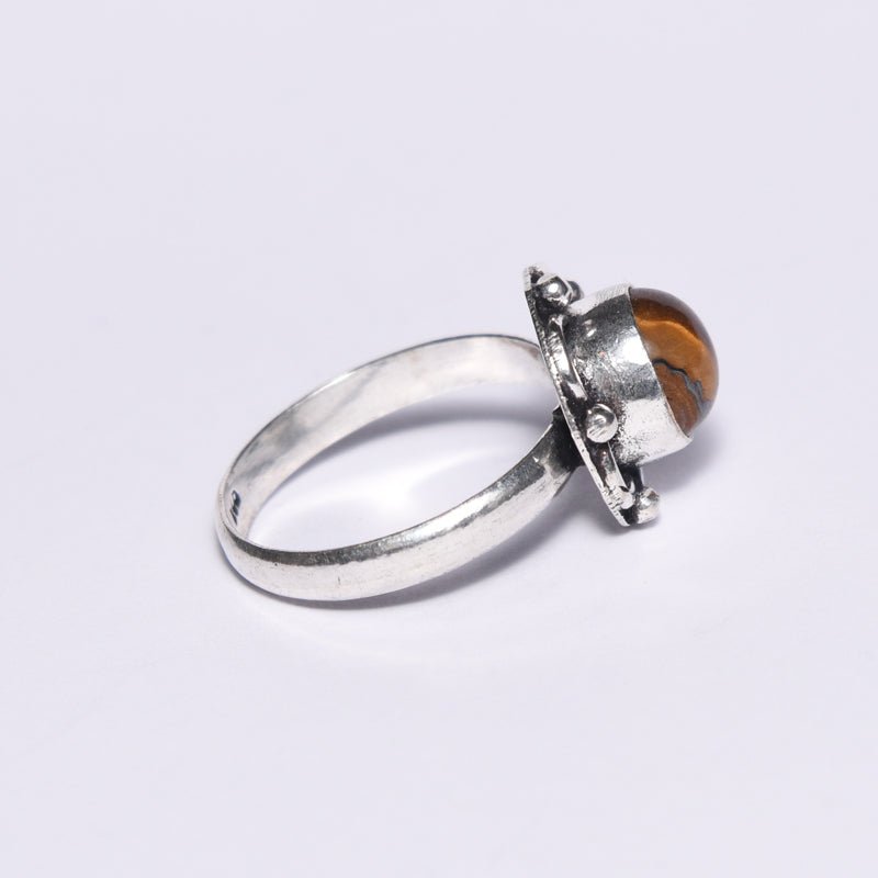 Žiedas su Tigro akimi - 